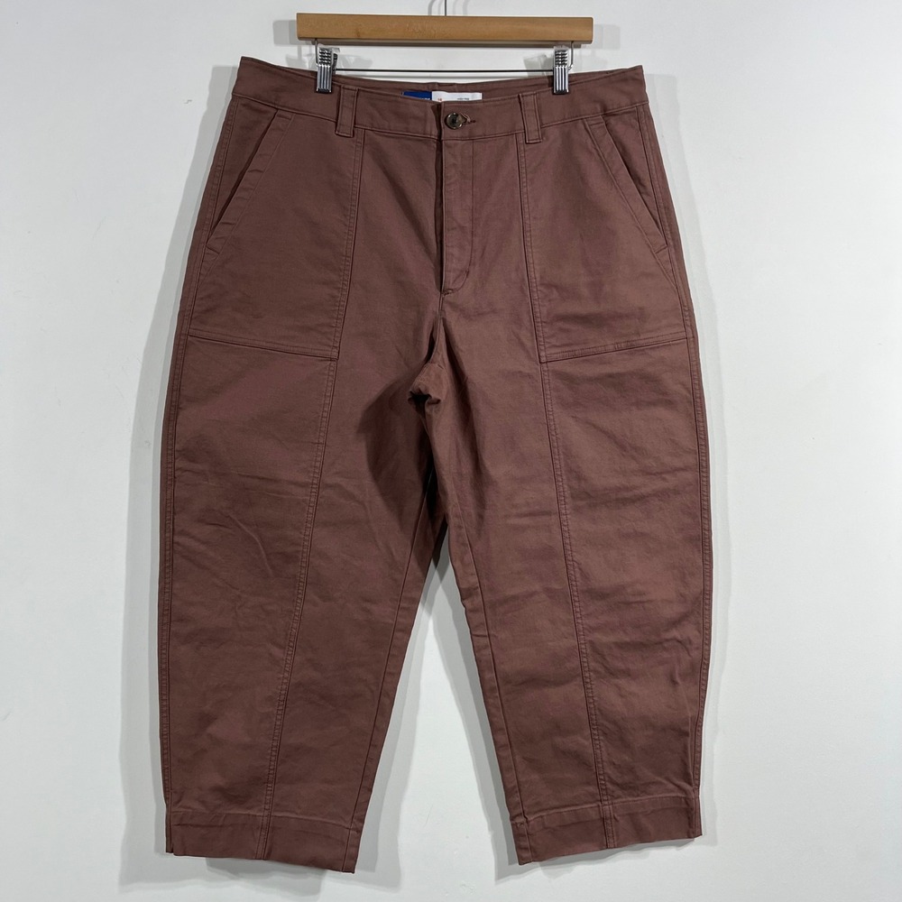 Old Navy Baggy High-Rise Barrel Leg Utility Pants Womens 16 Streetwear Capsule